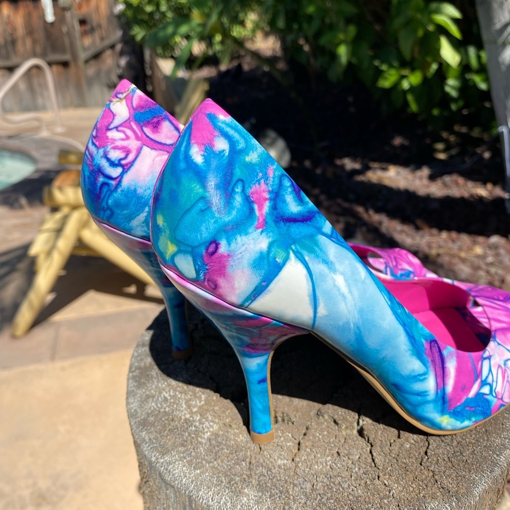 BCBG Generation Peep Toe Pumps